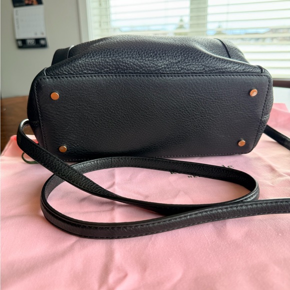 Kate Spade New York Jackson Medium Triple Compartment Satchel in Black Leather - Picture 5 of 11